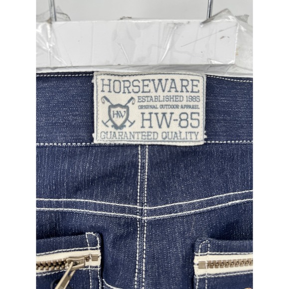 Horseware Equestrian Horse Riding Fitted Breeches Pants Womens Size 26 R New tan - Picture 4 of 15